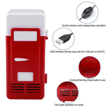 Load image into Gallery viewer, Mini USB Refrigerator Cooler Beverage Drink
